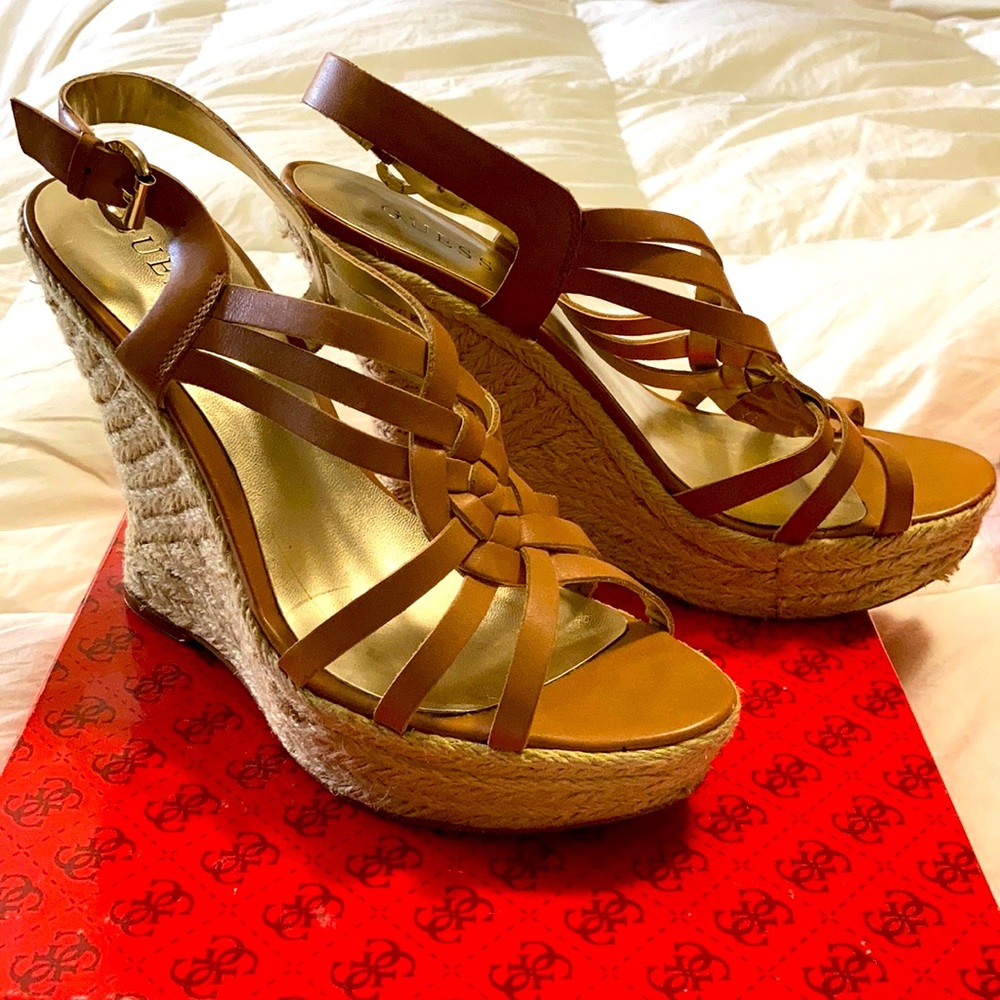Guess espadrille wedges